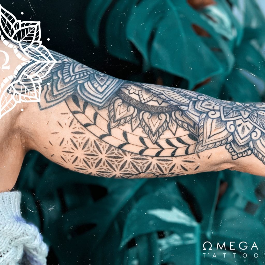 Mandala Tattoo und Muster