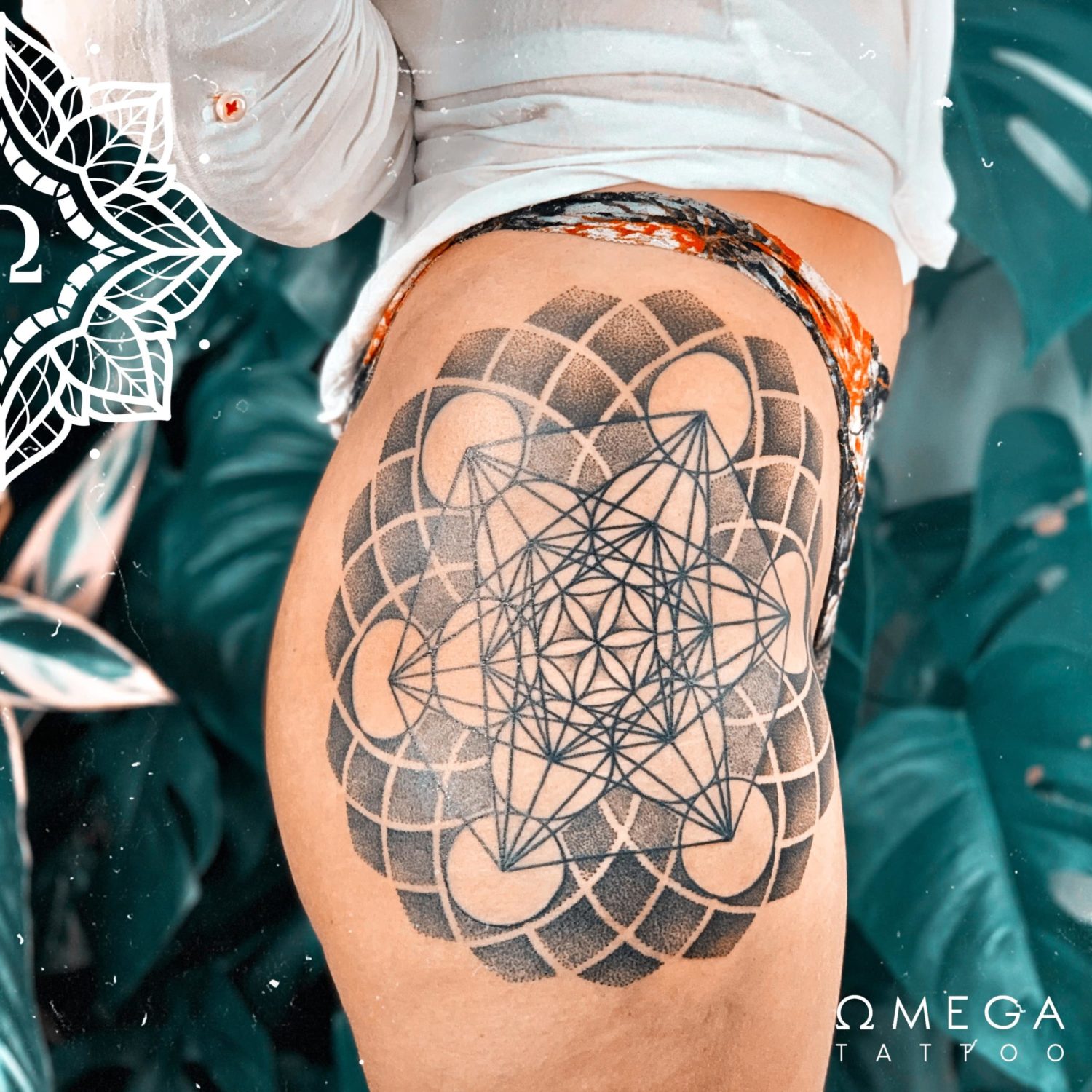 Mandala Tattoo by Antonio Omega Tattoo Stuttgart