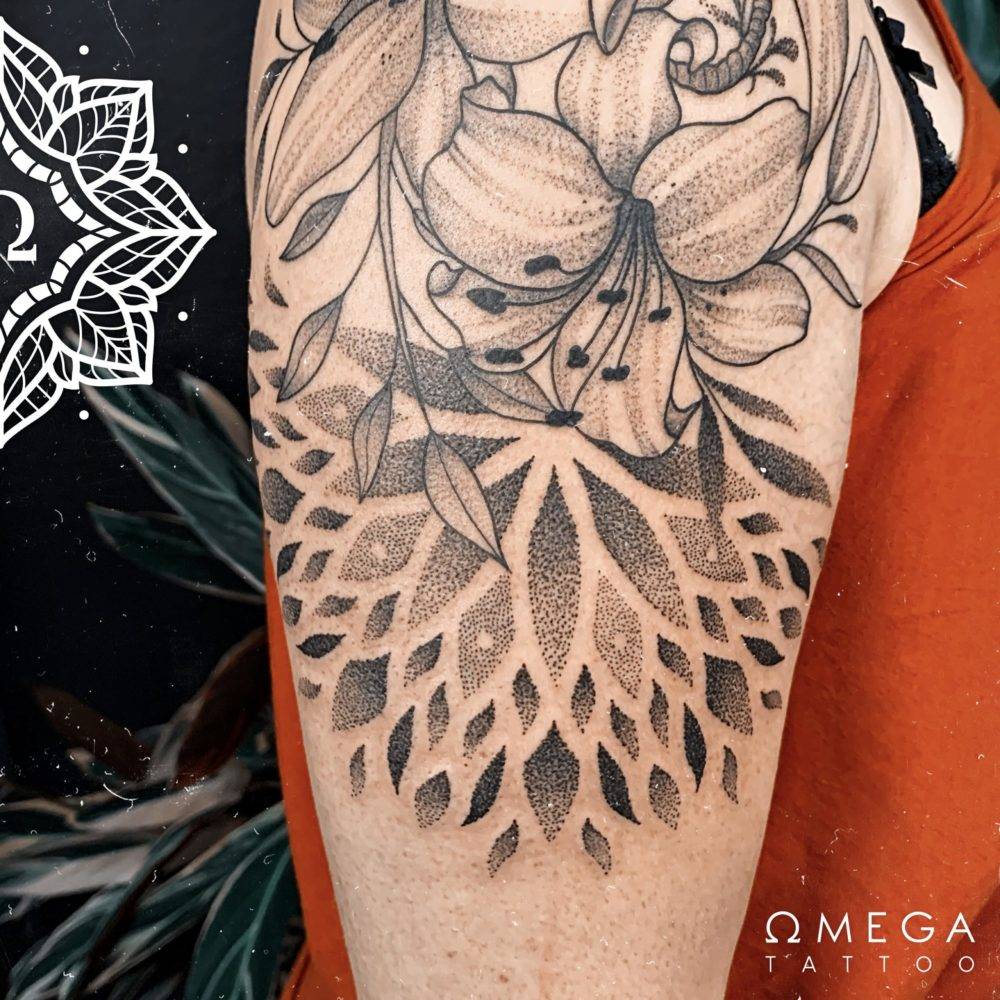 Mandala Tattoo by Antonio Omega Tattoo Stuttgart